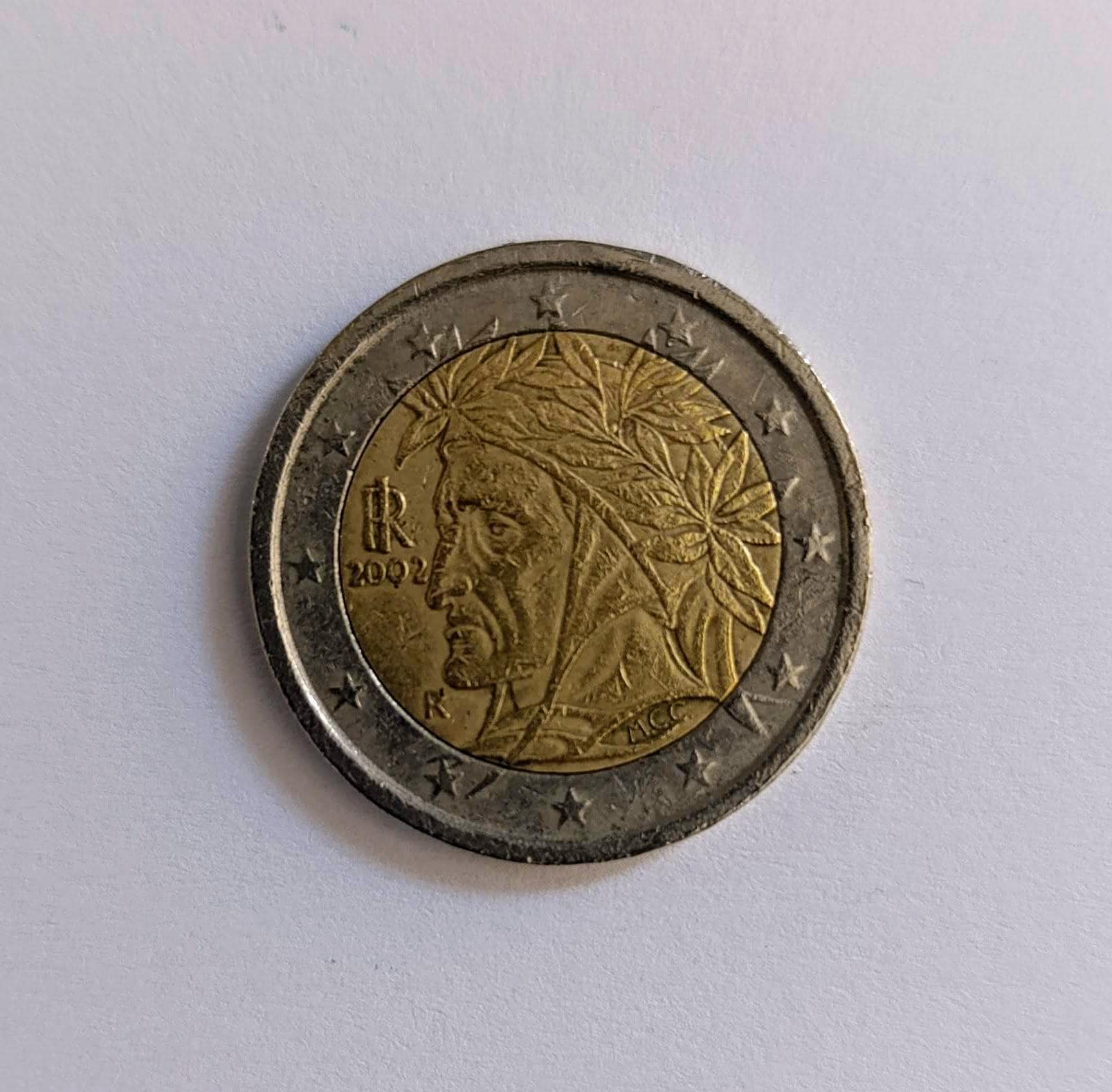 2ユーロ硬貨は希少です - Etsy 日本