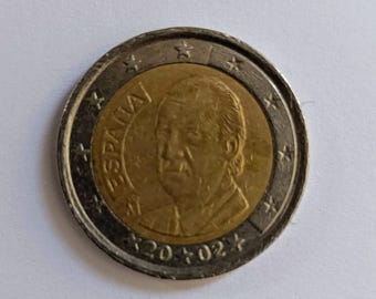 2 euro coin SPAIN 2002