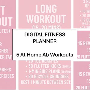 Digital Fitness Plan (Ab Workouts)