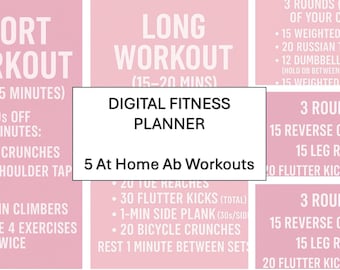 Digital Fitness Plan (Ab Workouts)