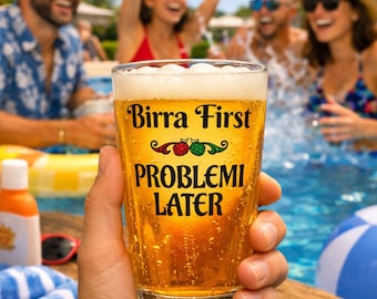 ビールファーストプロブレミレイターパイントグラス | 16オンスビールパイント