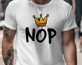 Nope Anti Trump No Kings In America Shirt | Anti MAGA Political Protest Tee | Anti Monarchy Democracy Slogan Apparel