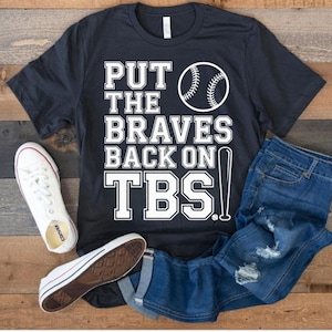 Retro Braves T-Shirt: Nostalgic Atlanta Baseball Fan Gift