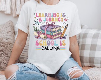 Camiseta del primer día de clases para maestros: Camiseta de feliz regreso a clases
