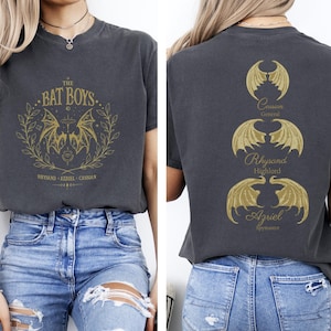 The Bat Boys Comfort Colors Shirt: ACOTAR Rhysand Cassian Azriel Tee