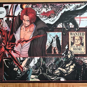One Piece - Tapis de jeu Shanks