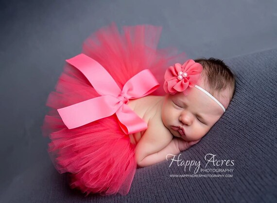 newborn tutu and headband
