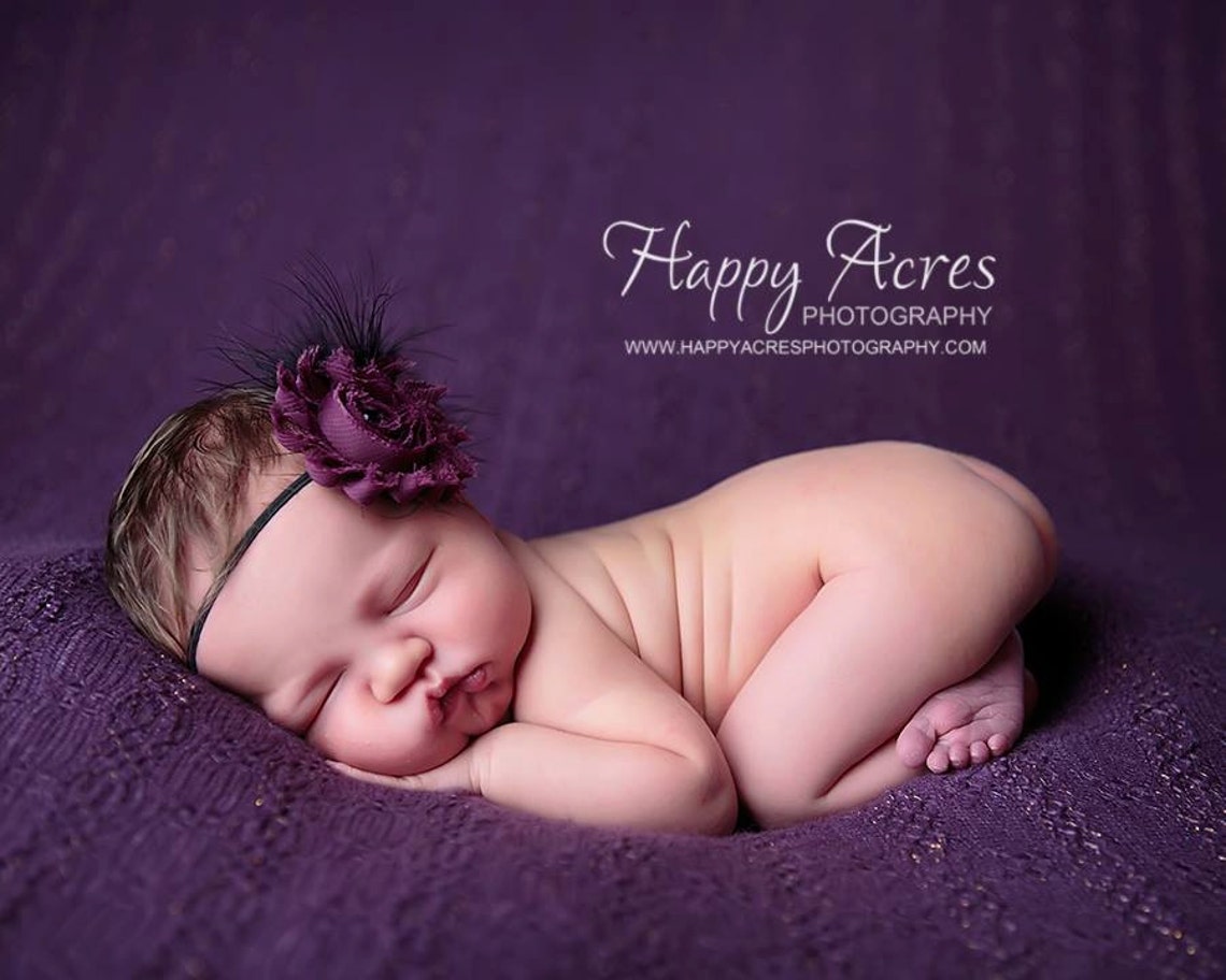 PLUM PRINCESS Tutu Newborn Tutu and Headband Baby Tutu Etsy