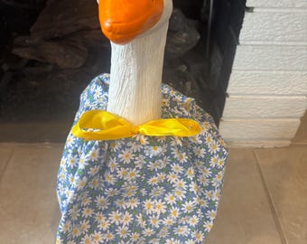 Blumen print Goose Outfit - Handgefertigtes Pop Kultur Dekor für 60-70 cm Gans