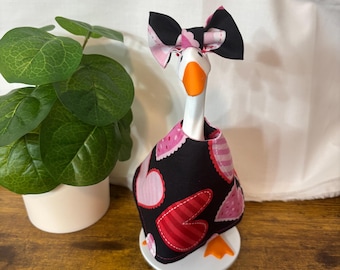 Valentine’s Day  7 inch desk goose outfits