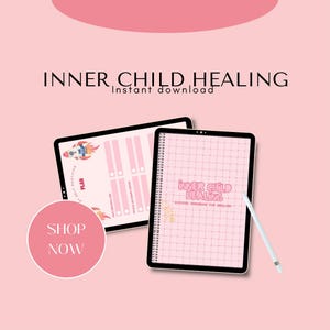 Inner Child Healing Workbook: Journal Prompts, Reparenting Checklist (PDF