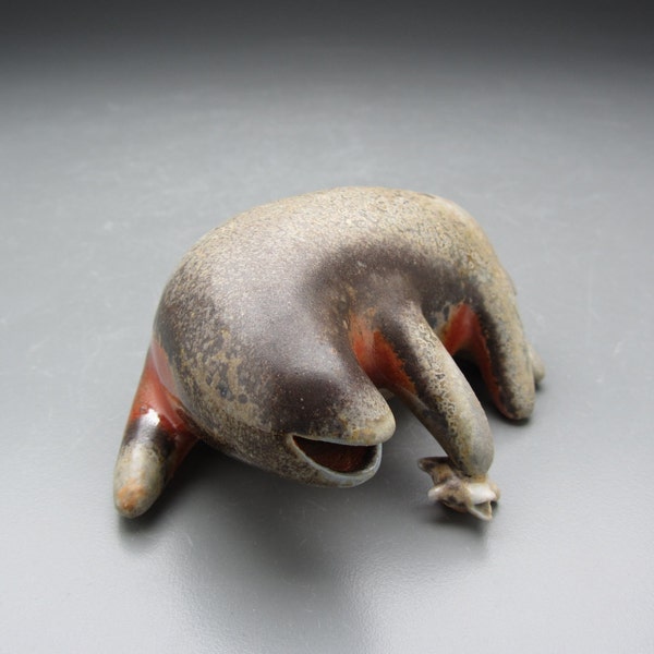 Reserved for Nicole - Squeak - a one of a kind ceramic sculpture