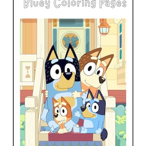 Bluey Malvorlagen