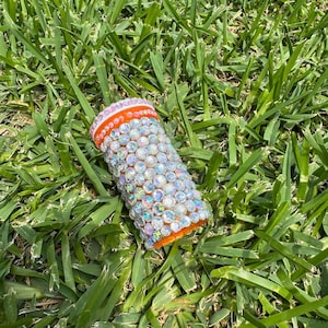 Blinged pill bottle