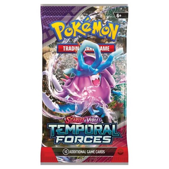 pokemon trading card game scarlet and violet temporal forces SV05 & Booste Outside Area Zero POKEMON TCG: SCARLET AND VIOLET: