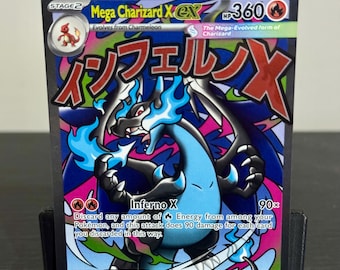 Mega Charizard X Ex Black Star Promo #23 menta