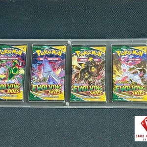 Premium Acrylic display 4 booster pack