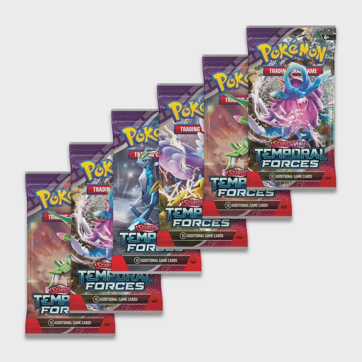 Pokmon TCG: Scarlet & Violet - Temporal Forces Booster Pack X1 - Etsy