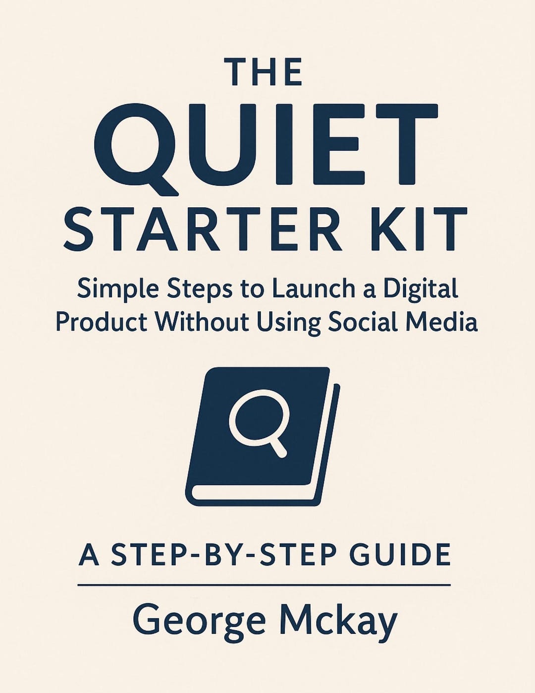 The Quiet Starter Kit – Digital Product Launch Workbook | Printable ...