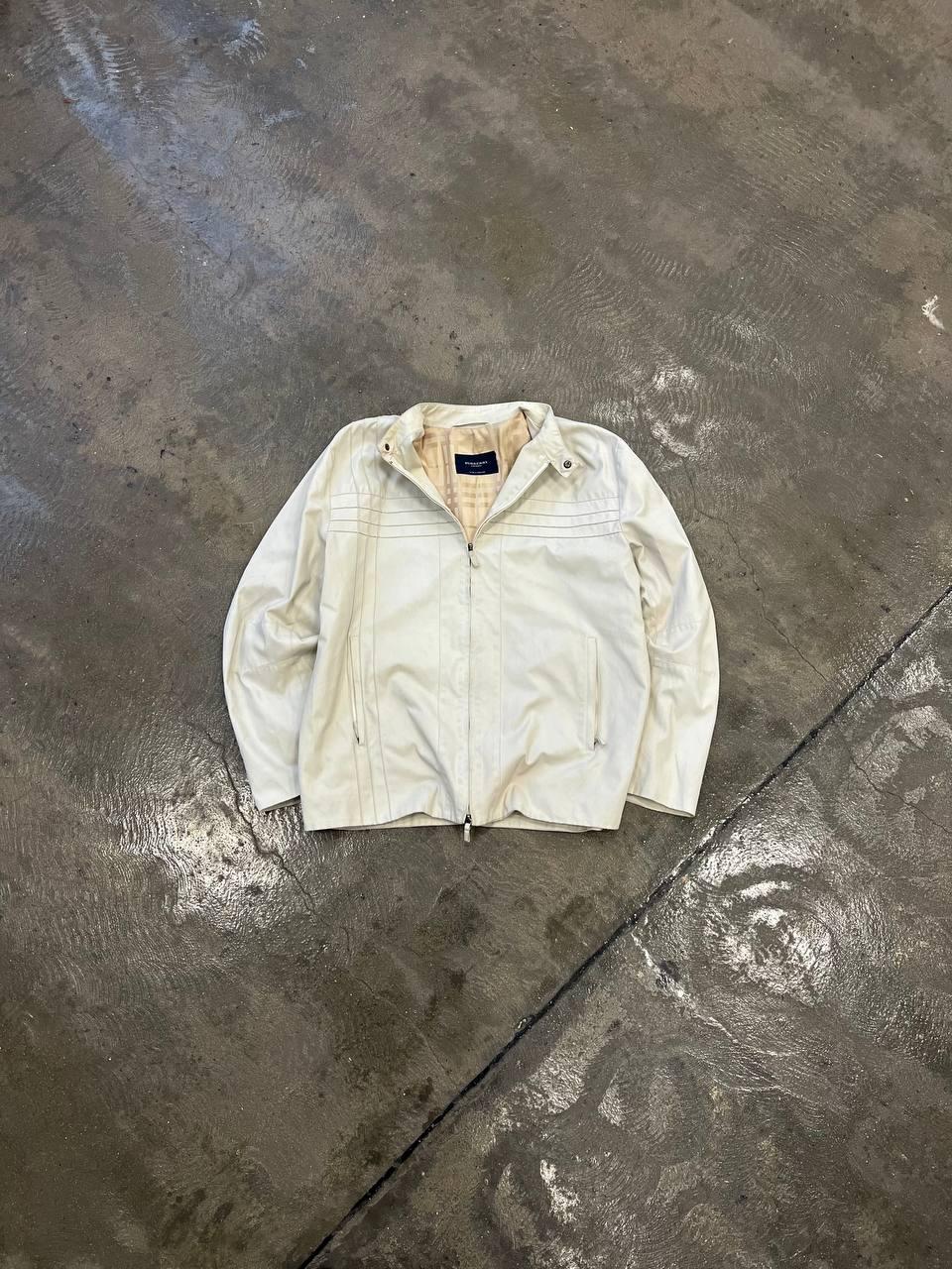 Vintage Burberry Leather Jacket Men's