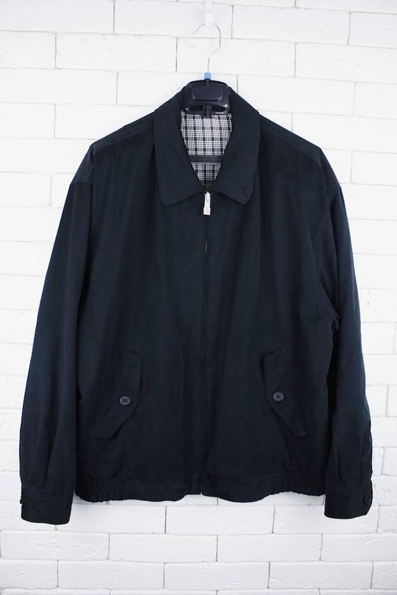 イヴ・サンローラン リバーシブル ハリントンジャケット 1990年代