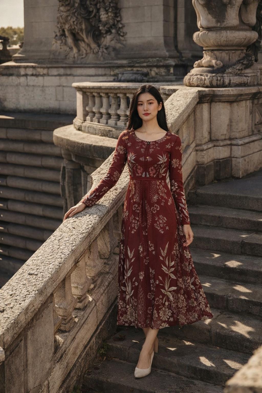 Chinese Midi Dress - Etsy