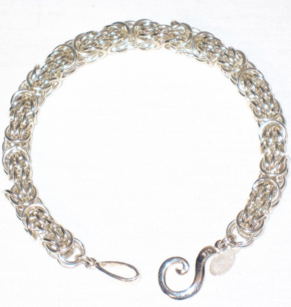 Tryzantine Chainmaille Weave Bracelet - Etsy