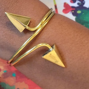 African handmade Brass Bangle