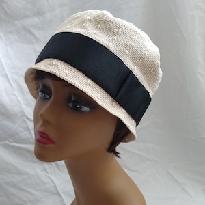 Vintage Crochet Hat Patterns/ 1920&#39;s Flapper Cloche/ Updated Instructions