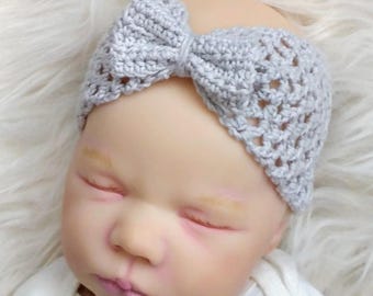 Quick Baby Headwrap Crochet Pattern Newborn - 12 months Infant Headband