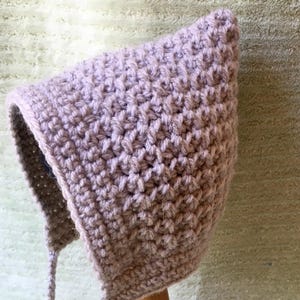 Modèle de bonnet au crochet, bonnet bébé lutin unisexe - De la naissance à 9 mois