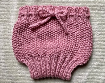 Vintage Knit Unisex Diaper Cover Soaker Pattern