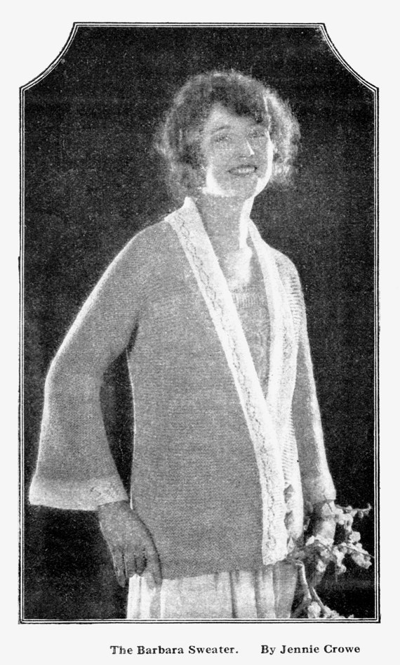 1920s cardigan ladies