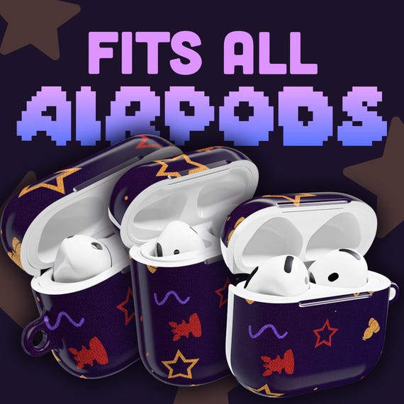 iPhone15ProMax512GBおまけケース&airpods4 A3050 FNAF Arcade Carpet Airpods Case | Retro Prize Corner Pattern Cover