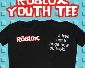 Retro Roblox Guest Youth T-Shirt | Funny 2000s Gamer Tee
