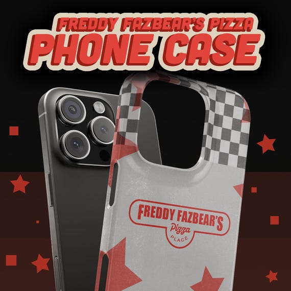 FNAF: Freddy Fazbear's Pizza Phone Case | Five Nights at Freddy's-inspired  Retro Checkered Protective Case for Iphone, Samsung, Pixel - Etsy