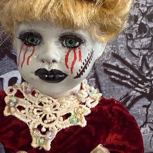 Beautiful zombie doll. Say hello to Penelope.