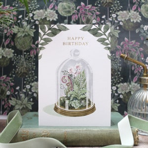Geburtstagskarte - Pflanzenliebhaber - Geburtstagskarte - Pflanzenliebhaber - Geschenk für Pflanzenliebhaber - Geschenk für Pflanzenliebhaber - Geschenk Umschlag - Indoor Gardening