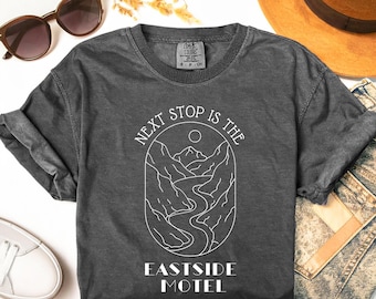 Camiseta retro de R&B Comfort Colors®, camiseta de Eastside Motel, camiseta de hip hop, regalos para fans del R&B, música R&B, camiseta millennial, camiseta de música de los 90