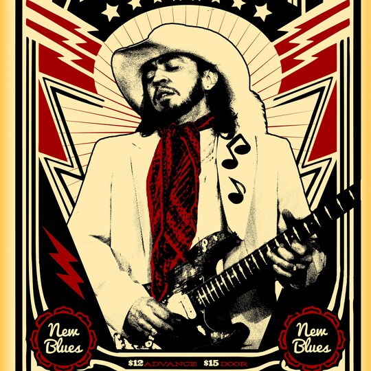 Stevie Ray Vaughan Tour Poster