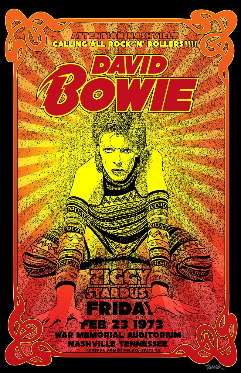 david bowie tour dates 1973