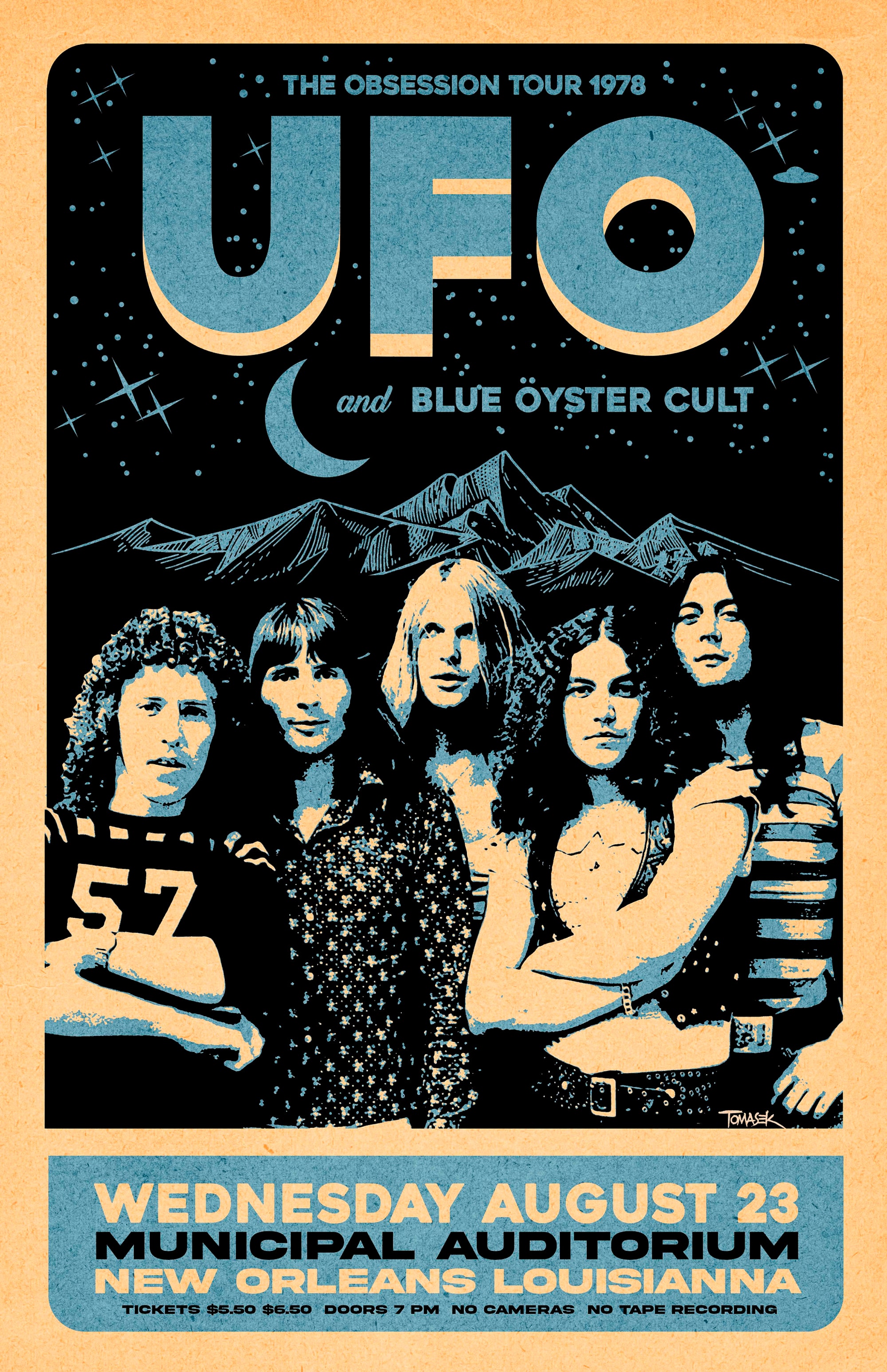 UFO 1978Tour Poster