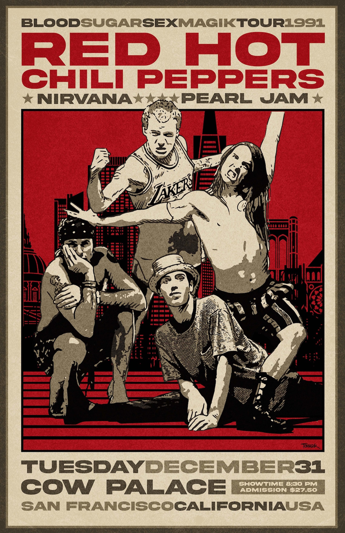 red-hot-chili-peppers-1991-concert-poster-etsy