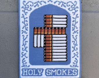 Holy Smokes Crochet Tapestry Pattern