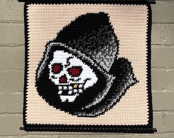 Doc Forbes Reaper - American Traditional Crochet Tapestry Pattern