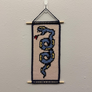 Amerikanische traditionelle Schlange häkeln Tapisserie-Muster