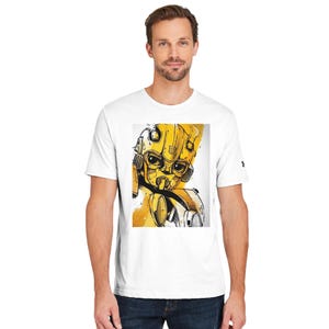 T-shirt girocollo atletica da uomo | Under Armour 1383264 Bianco/nero