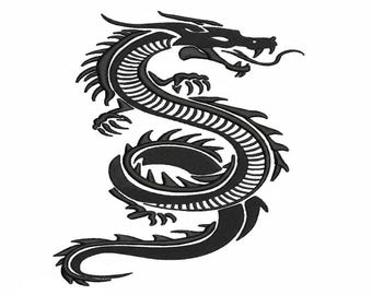 Diseño de bordado a máquina de dragón escupe fuego, diseños de bordado, bordado a máquina, patrón de bordado, bordado 8.02x4.37