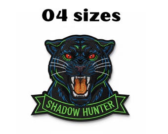 Diseño de bordado de tigre: silueta, cara, mini (4 tamaños) (descarga digital)