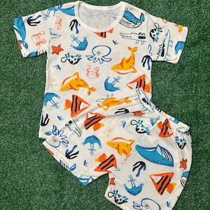 Pijama náutico a juego